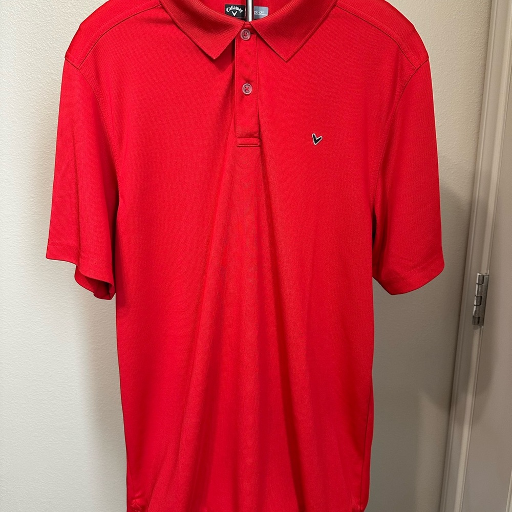 Red Polo Shirt by Callaway